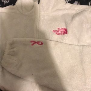 Womens small White NorthFace jacket